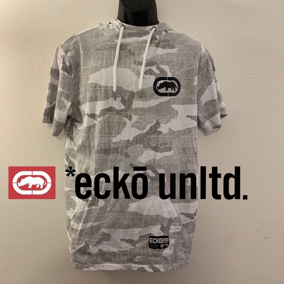 Ecko Unltd Short Sleeve Hoodie Small - Picture 1 of 2